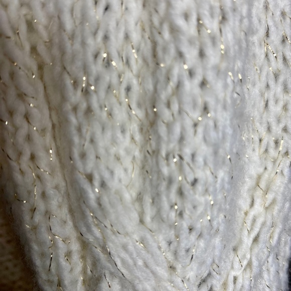 Jennifer Lopez Women's Faux Fur Collar Sweater Coat Jacket - Picture 6 of 13